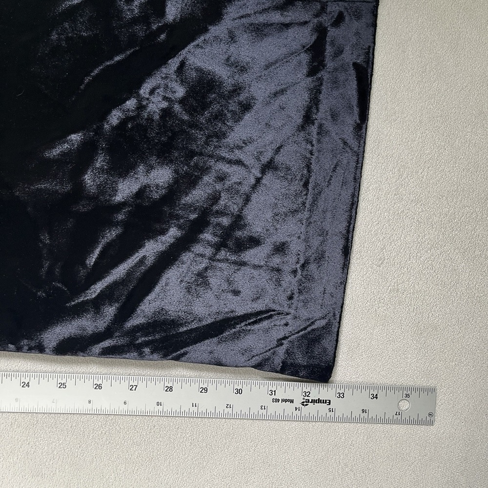 NWT-Paige Chateau Wide Leg Trouser Pant Women's 10 Midnight High Waist Velvet - Picture 10 of 11